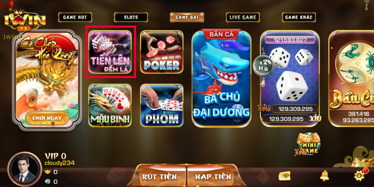 Tiến lên đếm lá được rất nhiều người yêu thích