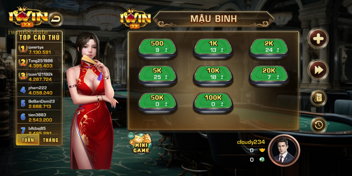 Tính năng tạo hoặc vào bàn cược dễ dàng trong game